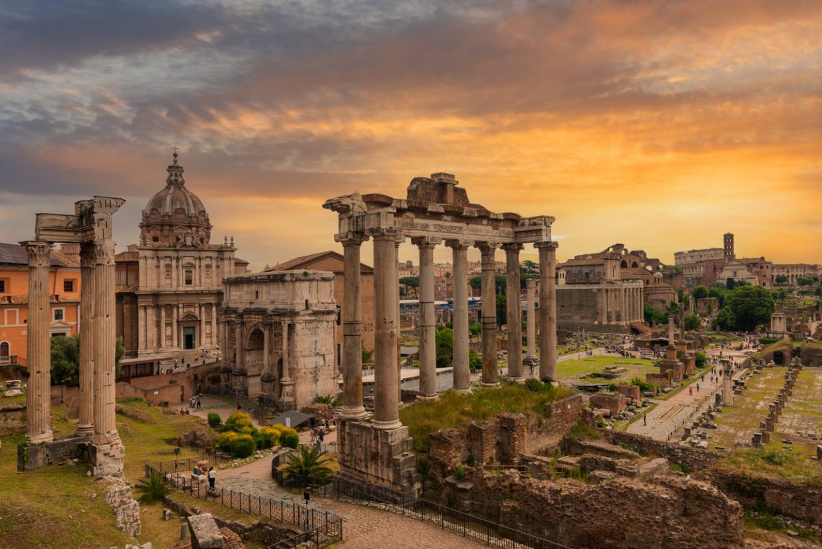 Ruins in the Roman Forum VolunteerForever
